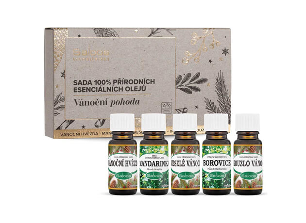 Bunăstare de Crăciun - Set de uleiuri esențiale 100% naturale