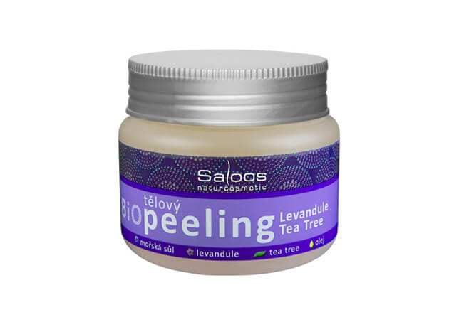 lavandă și arbore de ceai peeling corporal 140ml