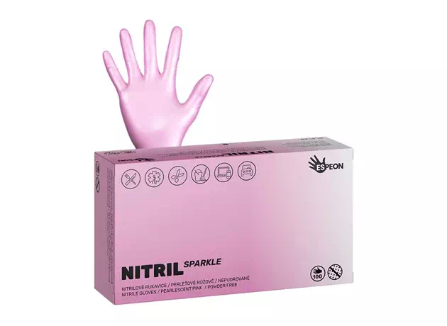 Mănuși de nitril NITRIL SPARKLE 100buc