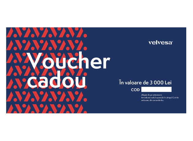 Voucher cadou 3000 Lei