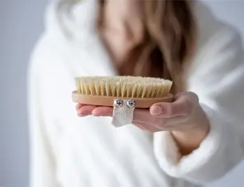 Dry brushing sau curățarea pielii cu peria uscată